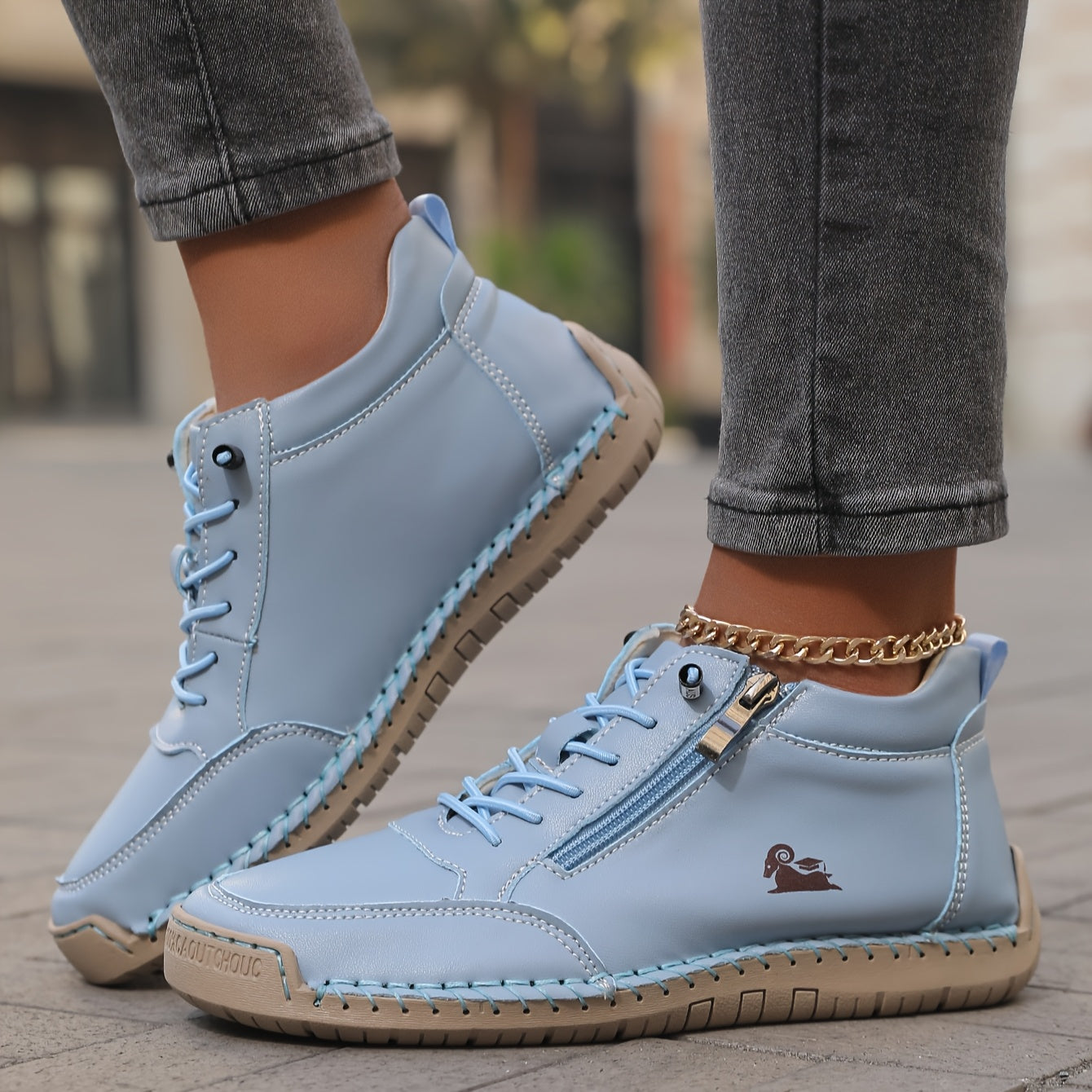 Madison™ | Orthopedic Zip Comfort Sneakers