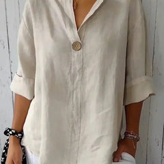Amara™ Relaxed V-Neck Top