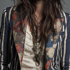 Eden™ Bohemian Striped Blazer