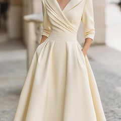 Antonia™ Elegant Midi Dress