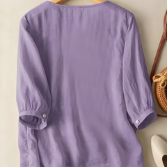 Violet™ Embroidered Boho Blouse