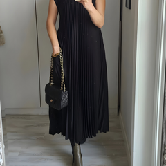 Callista™ Elegant Pleated Dress