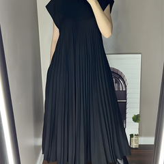 Callista™ Elegant Pleated Dress