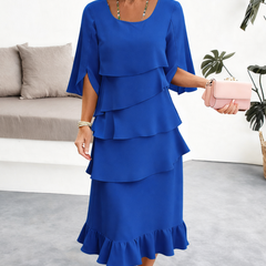 Elizabeth™ Ruffle Midi Dress