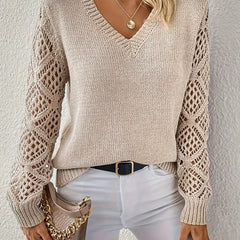 Mirabelle - Casual Knitted Chic Sweater