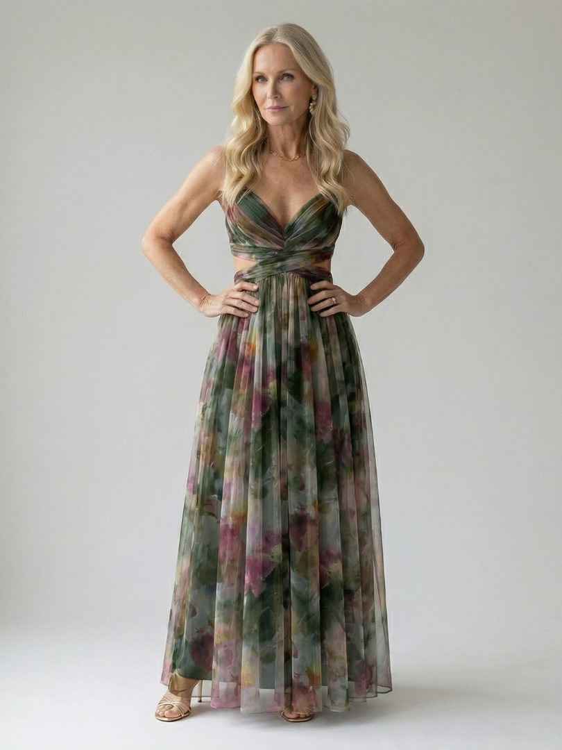 Iselle | Soft Wrap Maxi Dress