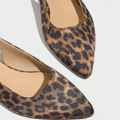Aleena™ Chic Leopard Print Flats