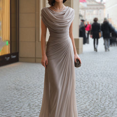 Madisson™ Elegant Draped Maxi Dress