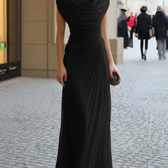 Madisson™ Elegant Draped Maxi Dress