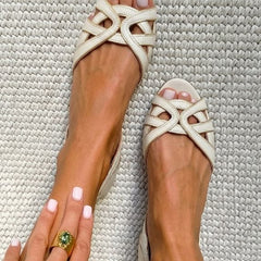 Alison | Vintage Woven Sandals