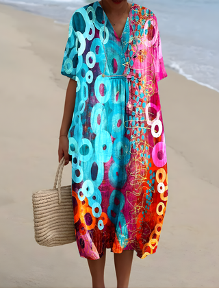 Addilyn™ | Vibrant Tie-Dye Summer Dress