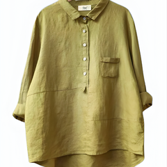 Stella™ Women's Linen Long Sleeve Shirt