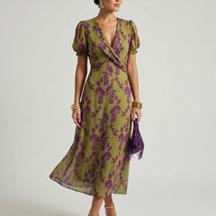 Hanna | Relaxed Floral Midi Dress