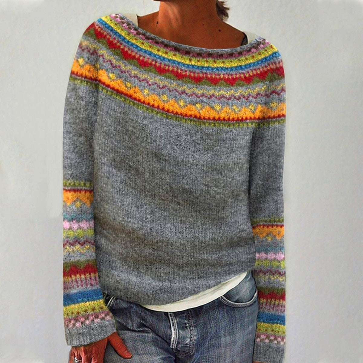 Blythe™ - Women's Retro Knitted Sweater