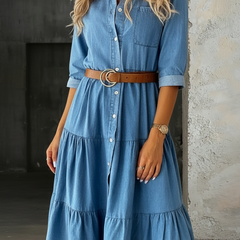 Katie | Casual Elegant Denim Dress