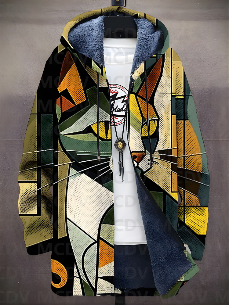 Asher™ - Luxurious Art-Inspired Zip-Up Hoodie