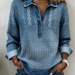 Rowan™ Half-Button Collared Sweatshirt