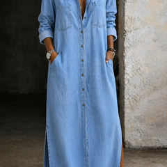 Rhea | Button Down Dress