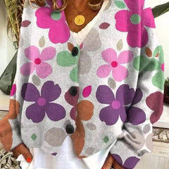 Hana - Colorful Comfortable Knitted Sweater