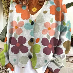 Hana - Colorful Comfortable Knitted Sweater