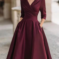 Antonia™ Elegant Midi Dress