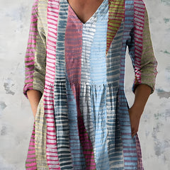Willow| Long Blouse with V-Neck
