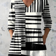 Willow| Long Blouse with V-Neck
