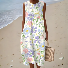 Milena™ | Sleeveless Summer Dress