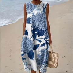 Valery™ | Coastal Sleeveless Summer Dress