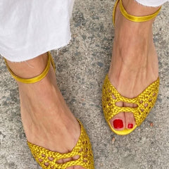 Daniella | Woven Vintage Sandals