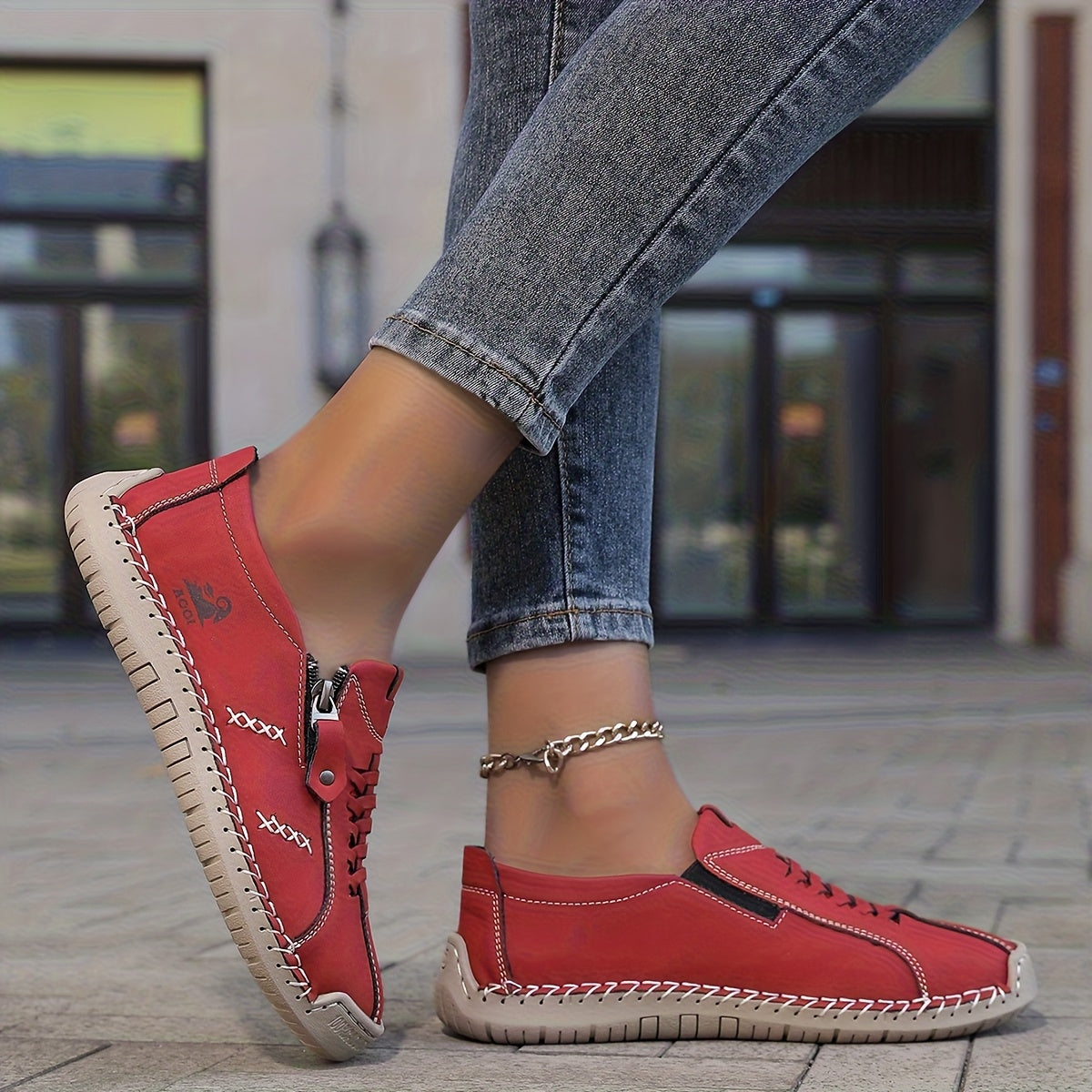 Millie™ | Elegant Zip Comfort Sneakers