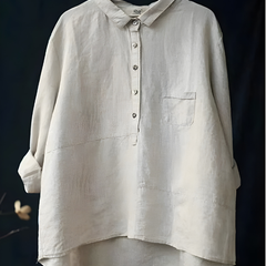 Stella™ Women's Linen Long Sleeve Shirt