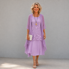 Lumi™ Chiffon Two-Piece Dress