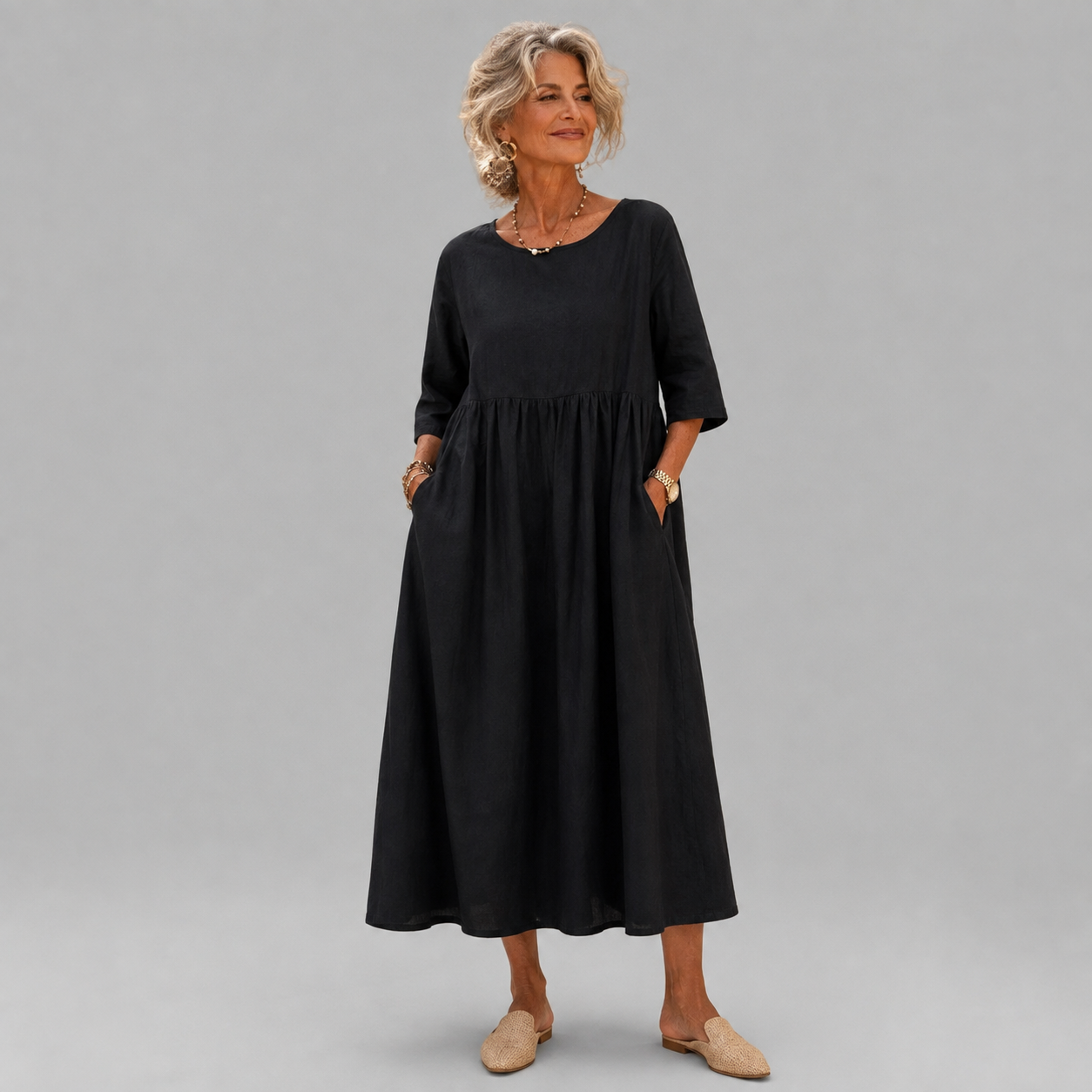 Mariella Flattering Everyday Dress