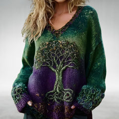 Della™ Boho Knit Jumper