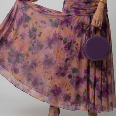 Faye | Off-Shoulder Flow Midi Dress