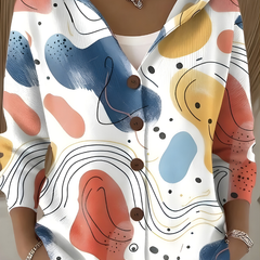 Gillian™ - Artistic Warm Long Cardigan