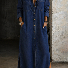 Rhea | Button Down Dress