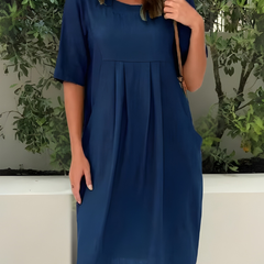 Elicia™  Relaxed Fit Dress With Pockets