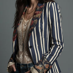 Eden™ Bohemian Striped Blazer