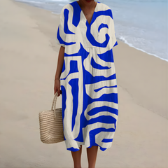 Erin™ | Abstract Relaxed-Fit Summer Dress