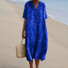 Erin™ | Abstract Relaxed-Fit Summer Dress