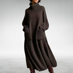 Maryam™ Cozy Turtleneck Dress