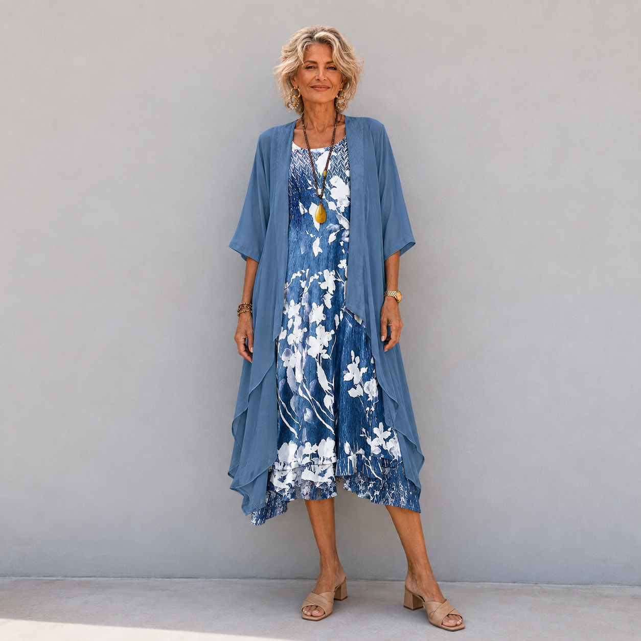 Mariana™ Floral Cardigan Dress