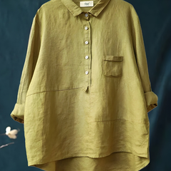 Stella™ Women's Linen Long Sleeve Shirt