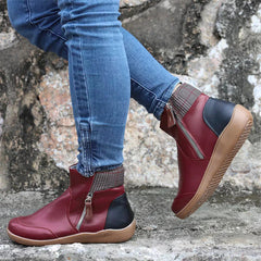 Moira™ Premium Zipper Orthopedic Waterproof Boots