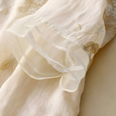 Clarice™ Embroidered Cotton Blouse
