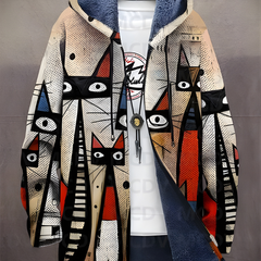 Luna™ - Luxurious Art-Inspired Zip-Up Hoodie