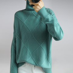 Sienna - Cashmere Turtleneck Sweater