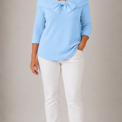 Giana Elegant Bow Knit Jumper